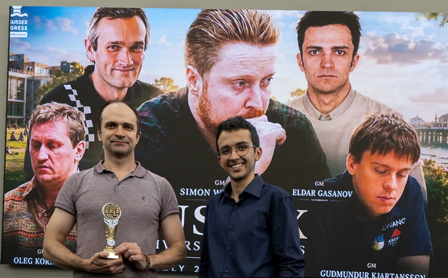 Sussex chess event presentation